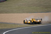 Le Mans Test 2006 : Crash de la Lola 39